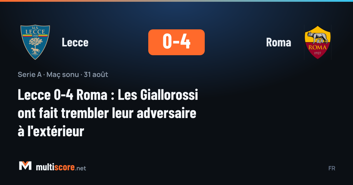 Lecce - Roma