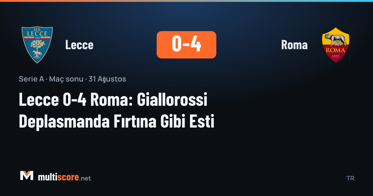 Lecce - Roma