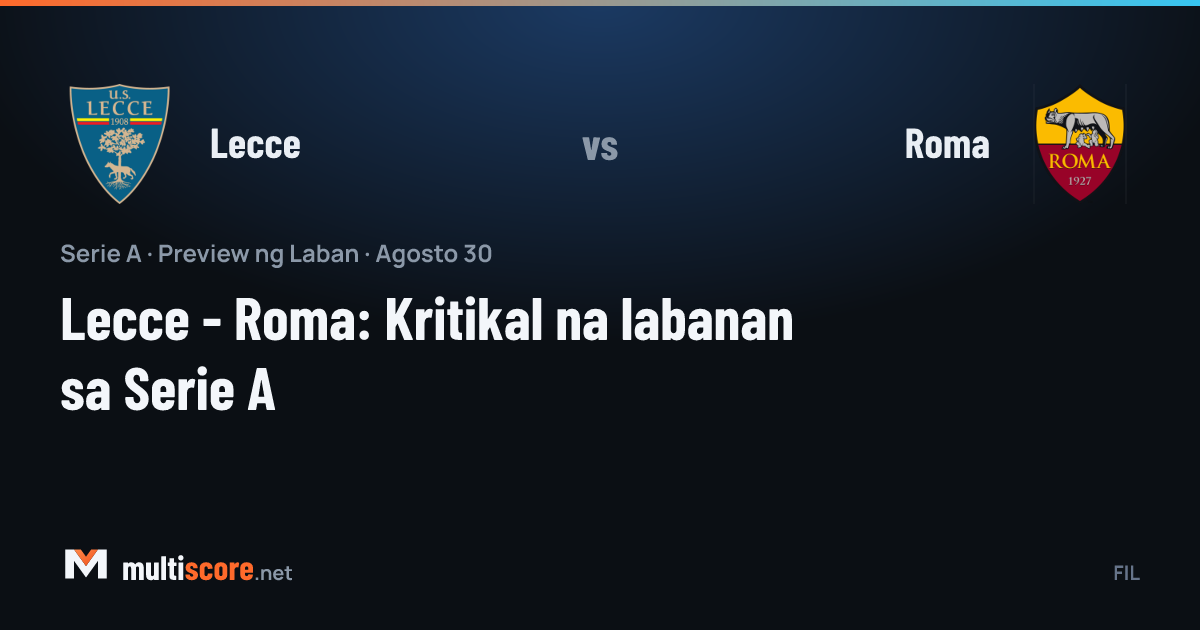 Lecce - Roma Serie A maçı öncesi stadyum görünümü