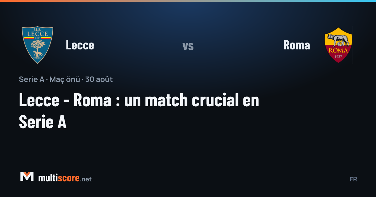 Lecce - Roma Serie A maçı öncesi stadyum görünümü