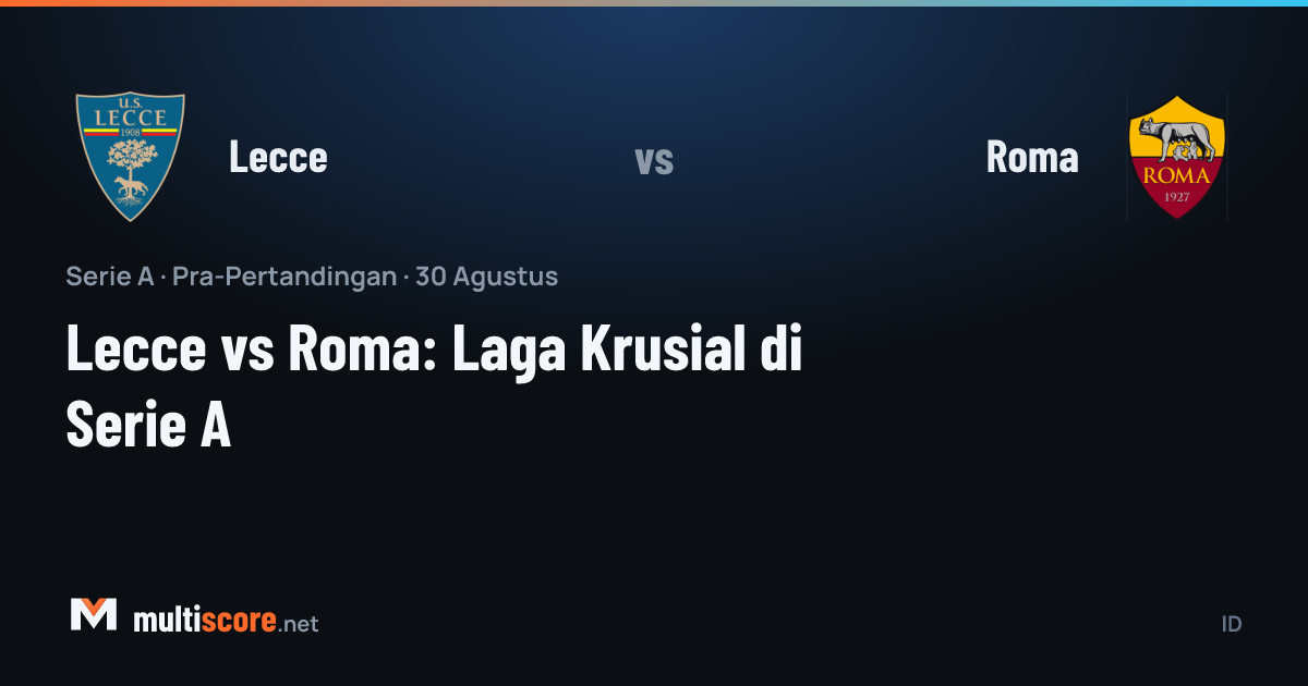 Lecce - Roma Serie A maçı öncesi stadyum görünümü