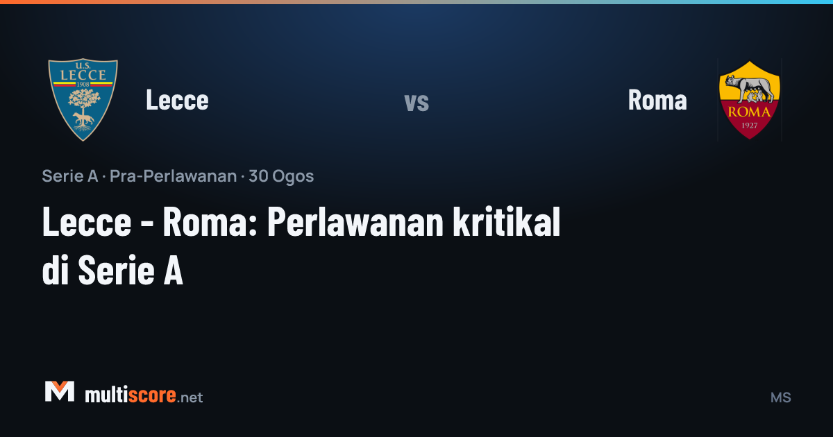 Lecce - Roma Serie A maçı öncesi stadyum görünümü