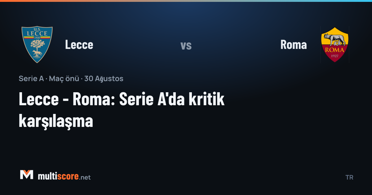 Lecce - Roma Serie A maçı öncesi stadyum görünümü
