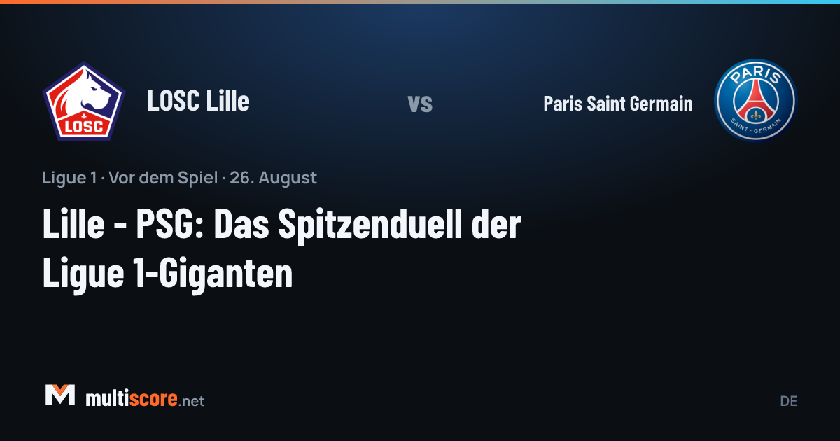LOSC Lille - Paris Saint Germain