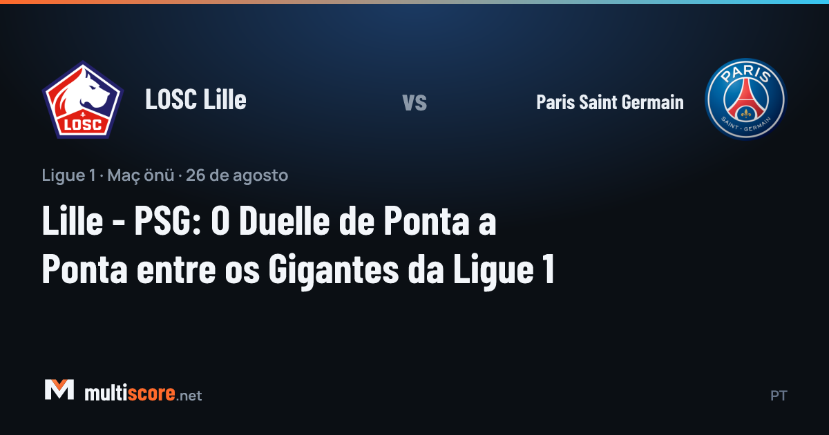 LOSC Lille - Paris Saint Germain