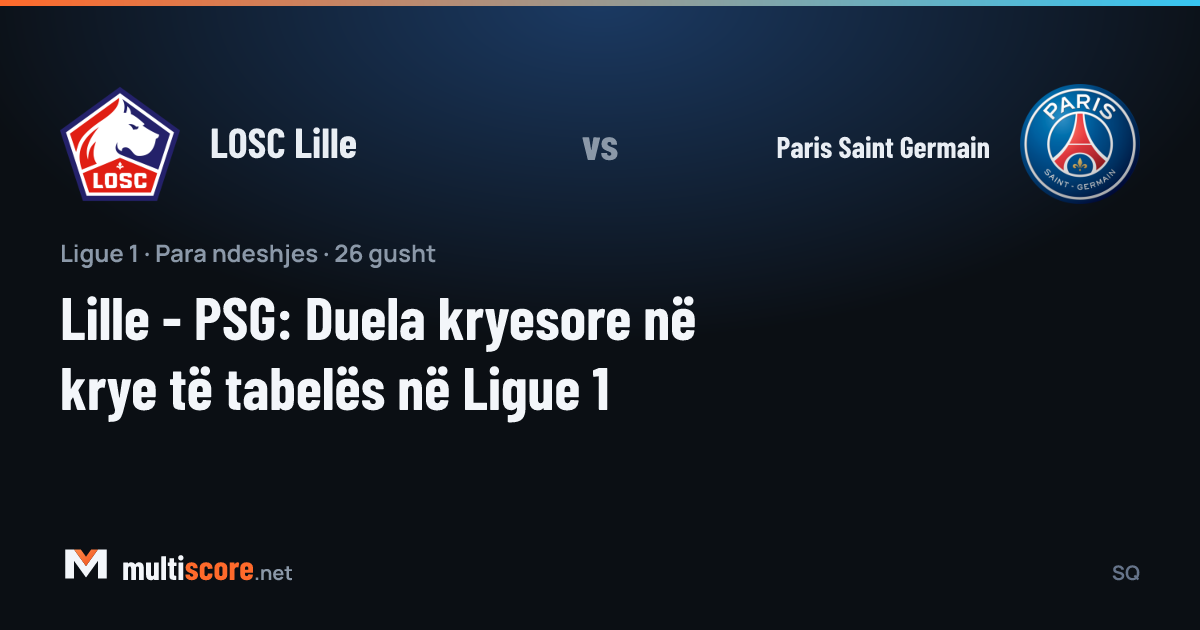LOSC Lille - Paris Saint Germain