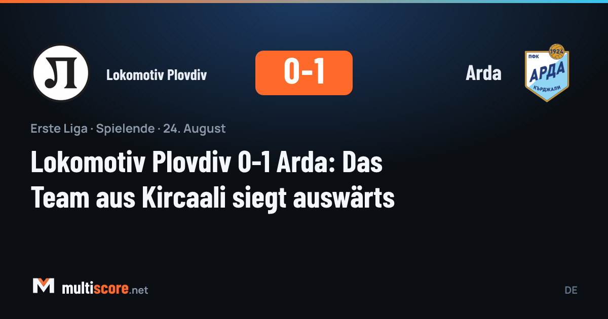 Lokomotiv Plovdiv - Arda maçından bir kare