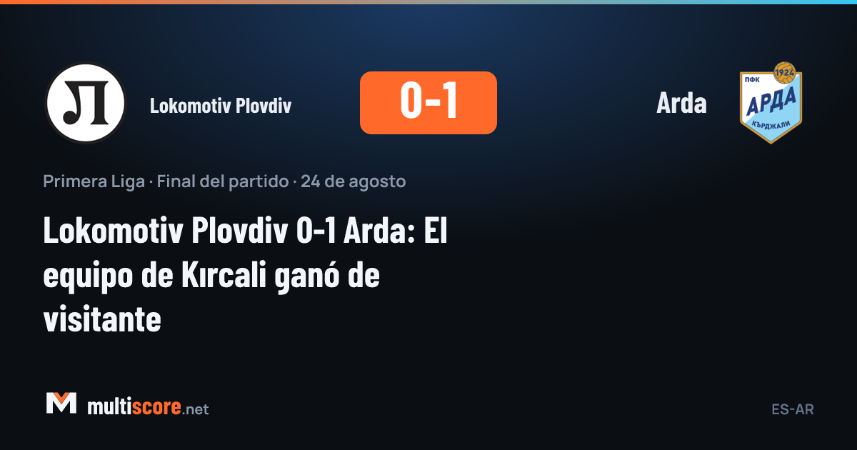 Lokomotiv Plovdiv - Arda maçından bir kare