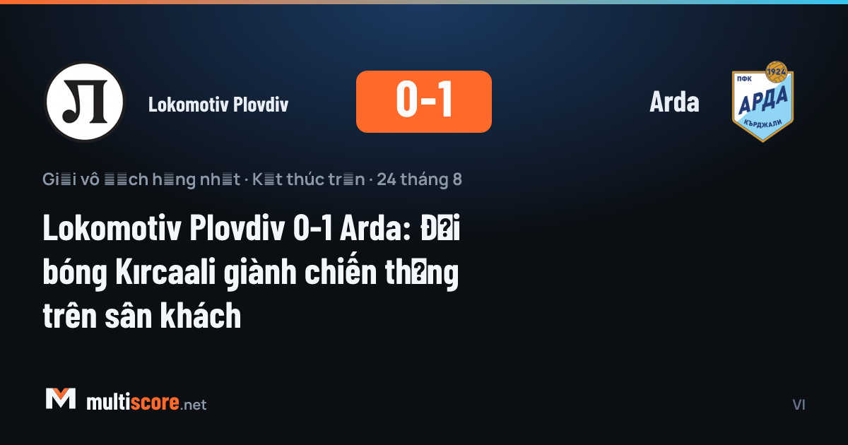 Lokomotiv Plovdiv - Arda maçından bir kare
