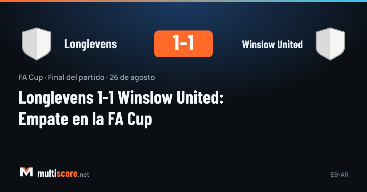Longlevens - Winslow United FA Cup maçından bir kare