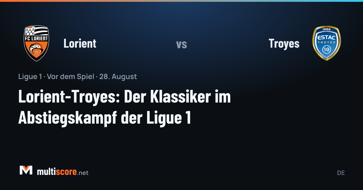 Lorient ve Troyes oyuncuları Ligue 1 maçında mücadele ediyor