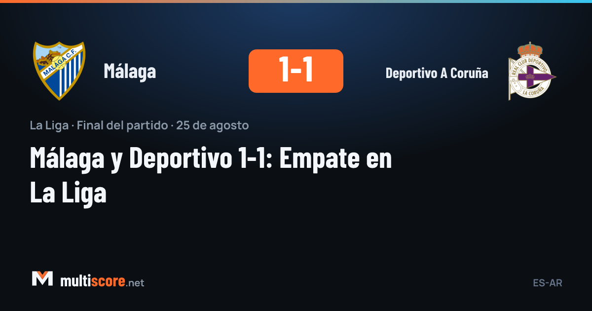 Málaga ve Deportivo A Coruña futbolcuları mücadele ediyor