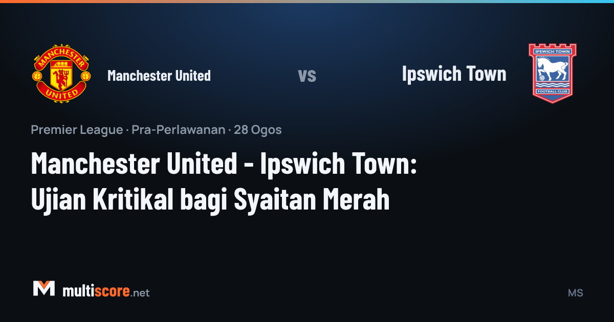 Manchester United - Ipswich Town