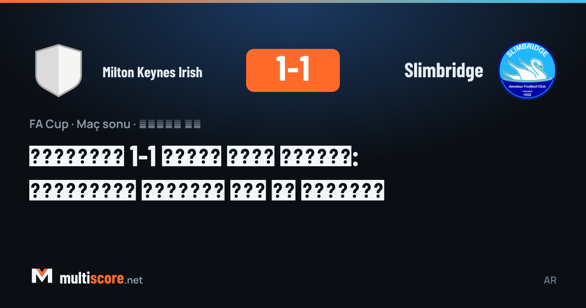 Milton Keynes Irish - Slimbridge