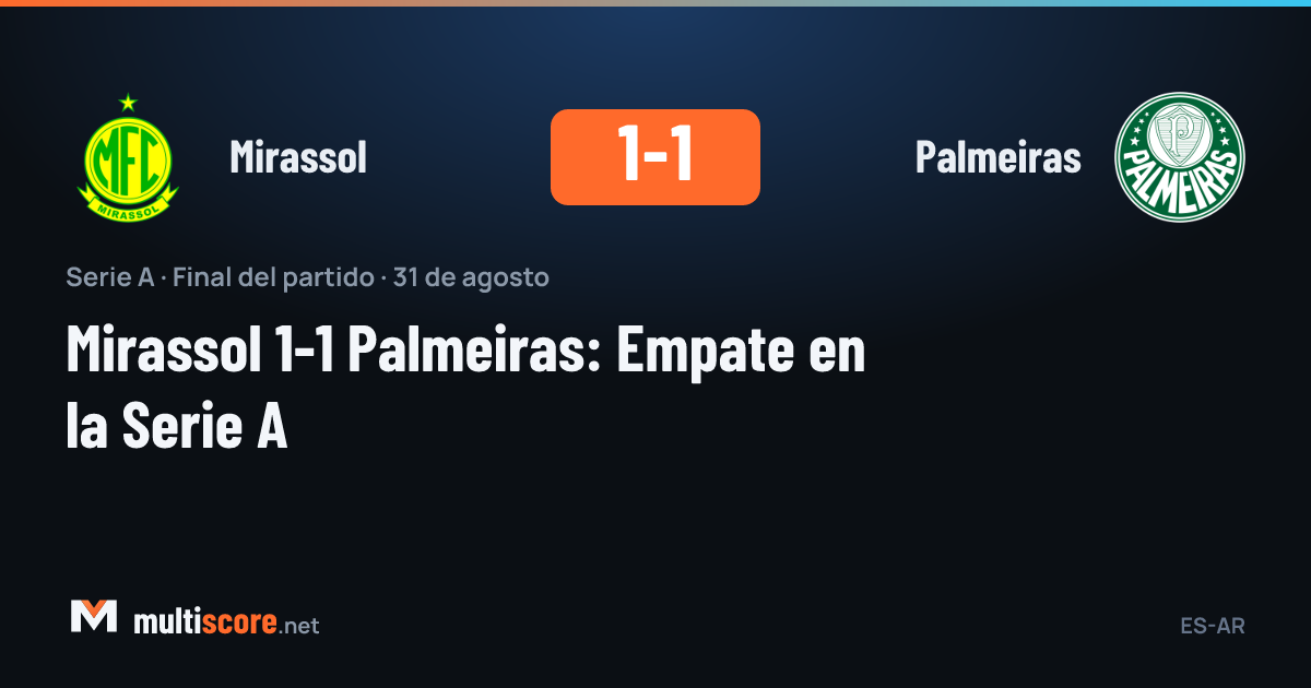Mirassol ve Palmeiras futbolcularının Serie A maçında top mücadelesi