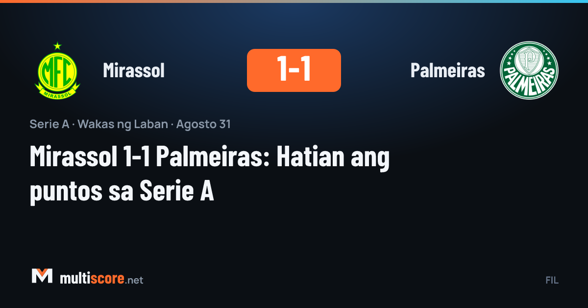 Mirassol ve Palmeiras futbolcularının Serie A maçında top mücadelesi