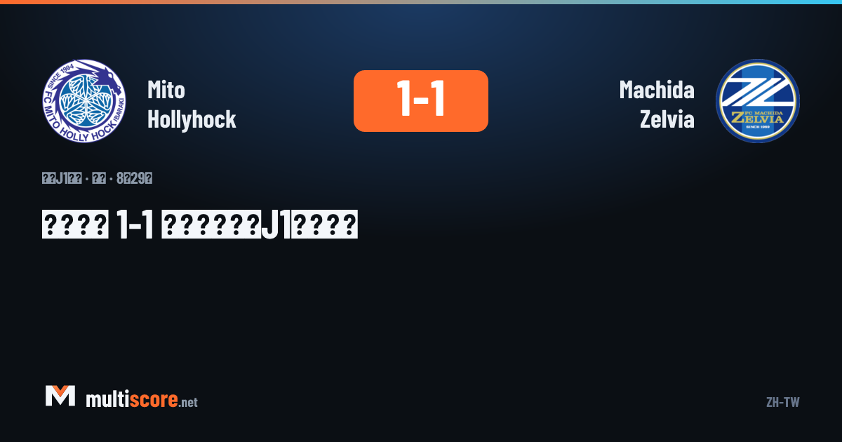 Mito Hollyhock ve Machida Zelvia arasında oynanan J1 League maçından bir kare