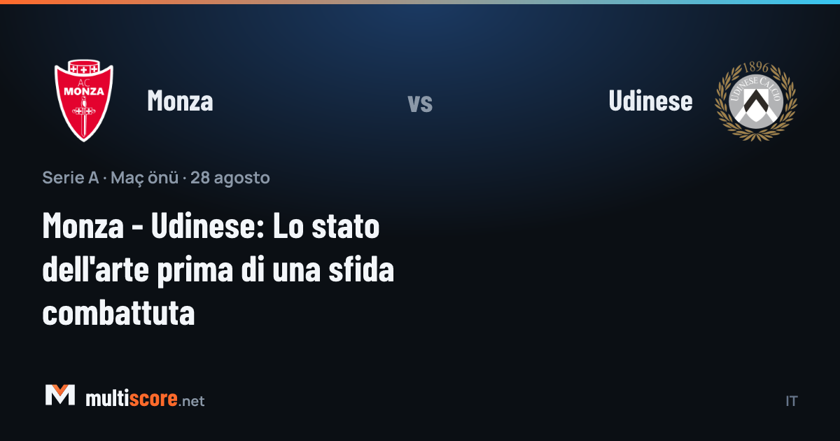 Monza - Udinese