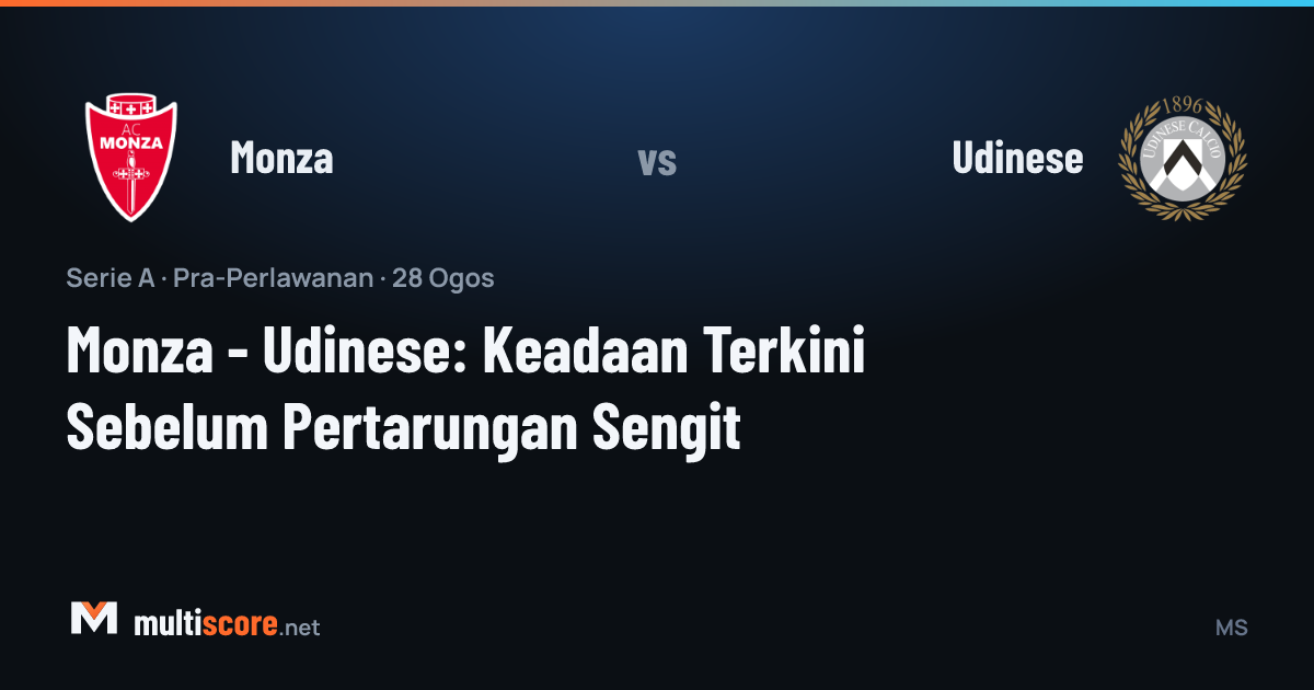 Monza - Udinese