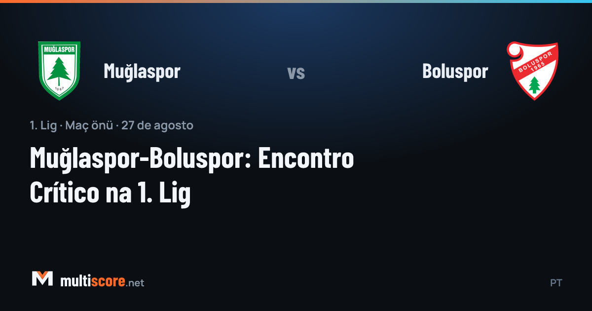 Muğlaspor ve Boluspor futbolcuları 1. Lig maçında mücadele ediyor