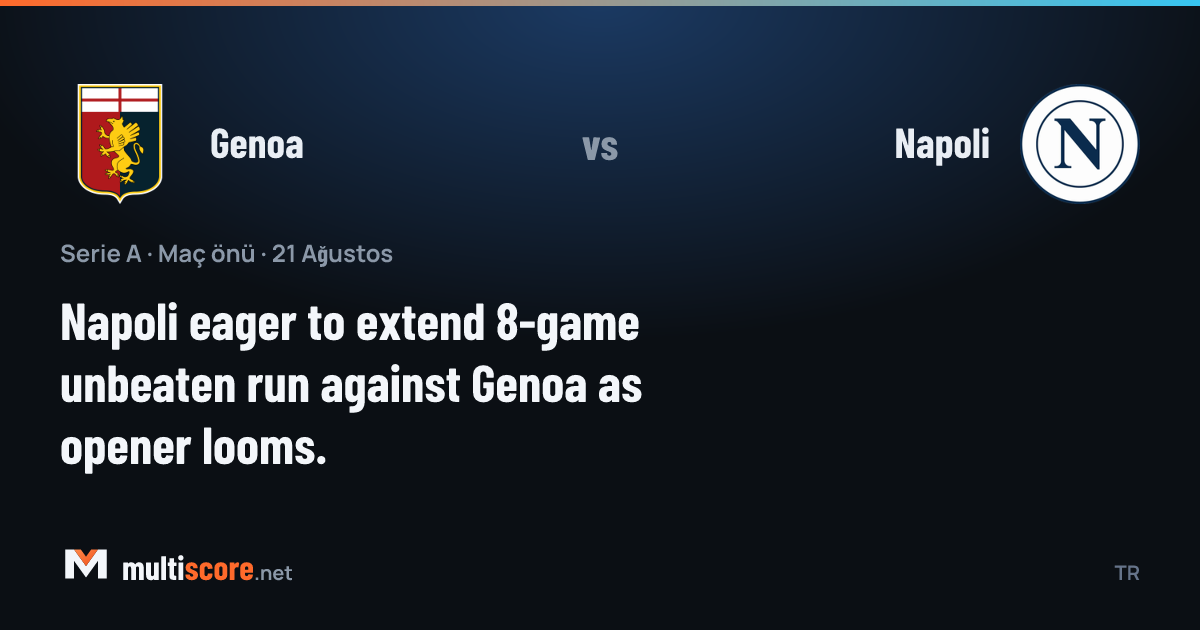 Genoa - Napoli