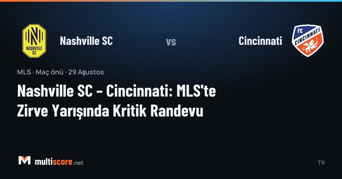 Nashville SC - Cincinnati