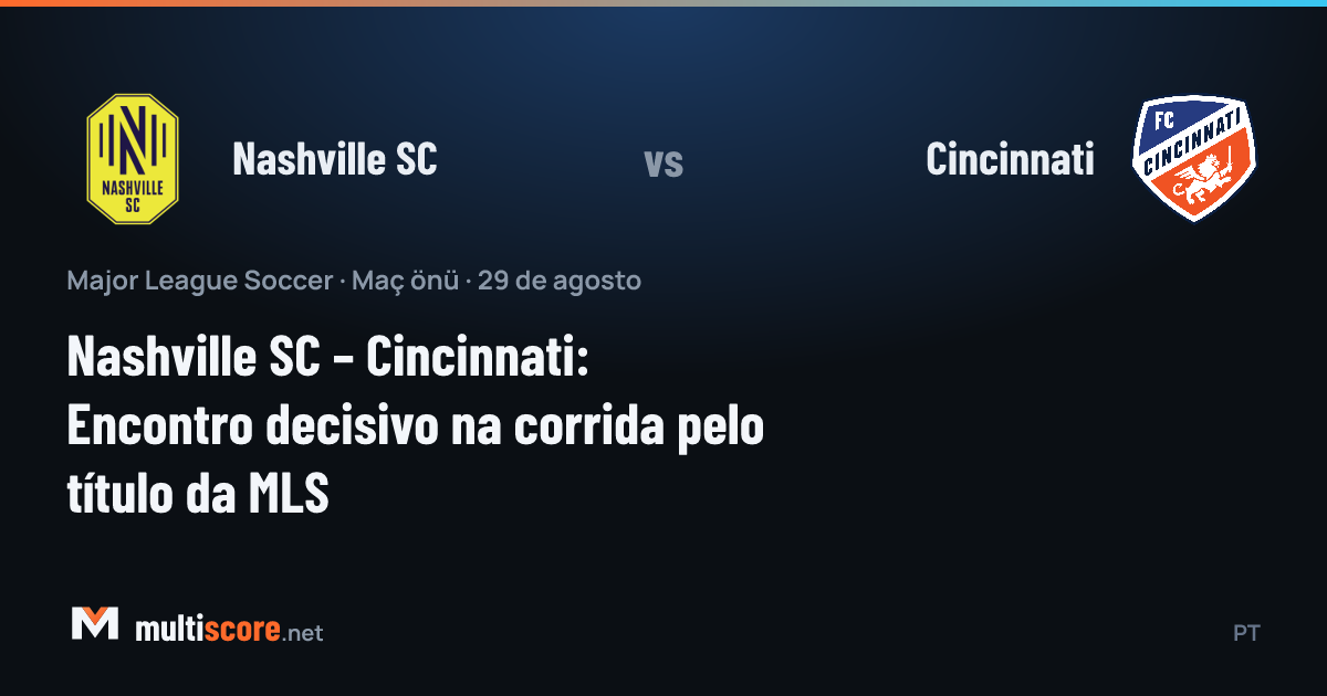 Nashville SC - Cincinnati