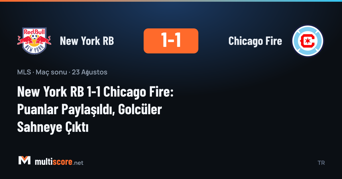 New York RB - Chicago Fire