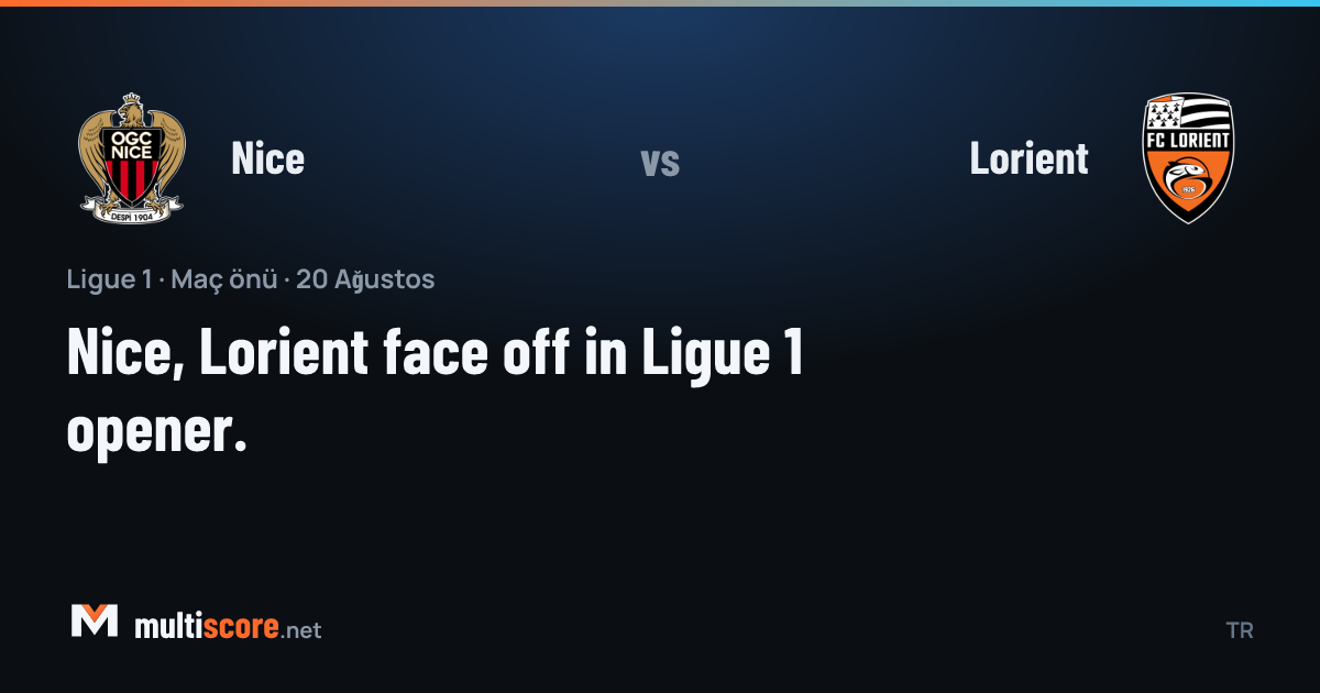 Nice - Lorient