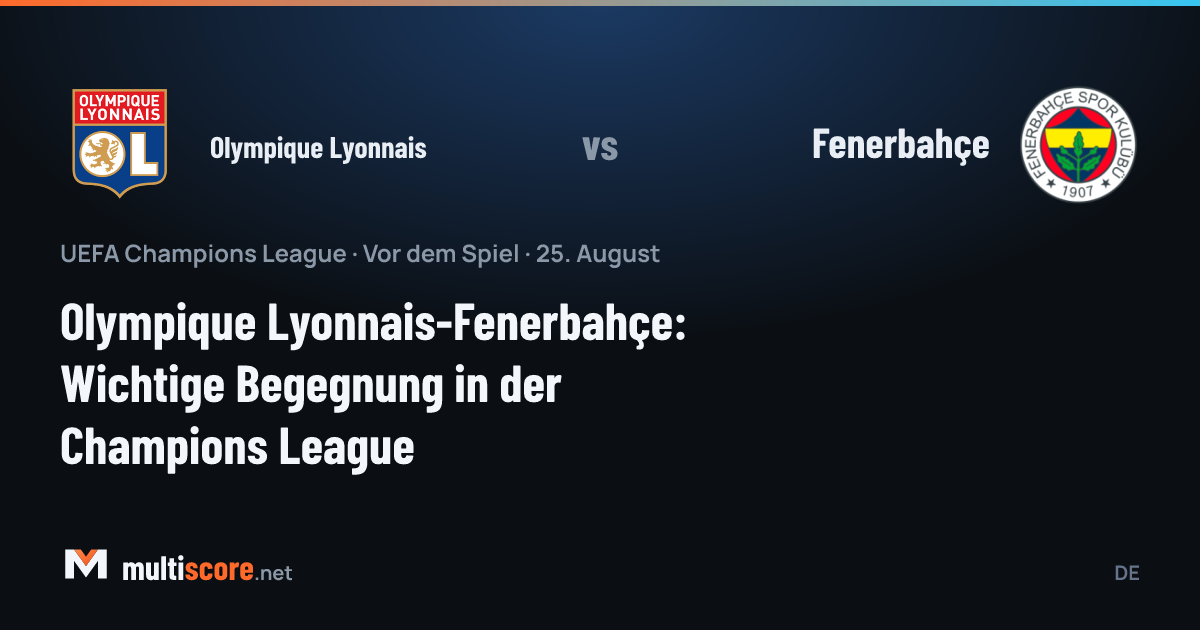 Olympique Lyonnais ve Fenerbahçe Şampiyonlar Ligi maçı öncesi stadyum atmosferi