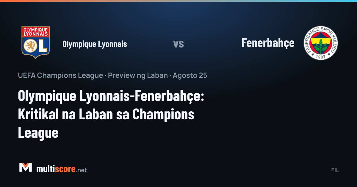 Olympique Lyonnais ve Fenerbahçe Şampiyonlar Ligi maçı öncesi stadyum atmosferi