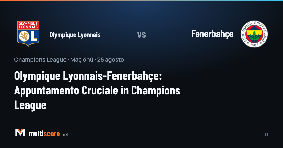 Olympique Lyonnais ve Fenerbahçe Şampiyonlar Ligi maçı öncesi stadyum atmosferi