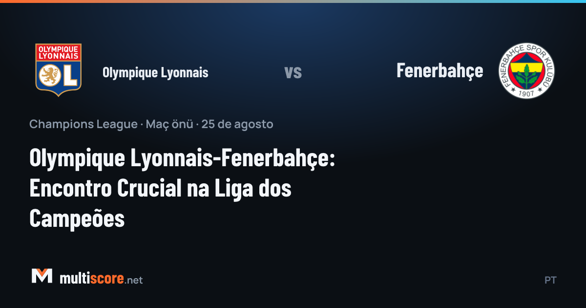 Olympique Lyonnais ve Fenerbahçe Şampiyonlar Ligi maçı öncesi stadyum atmosferi