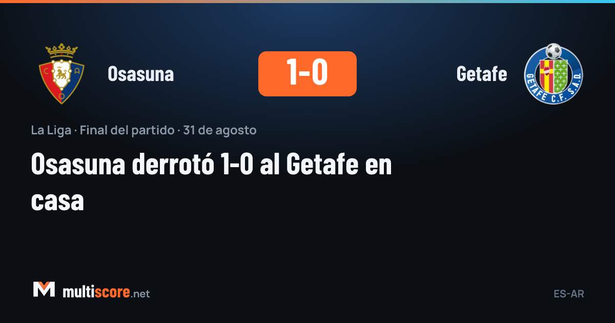 Osasuna - Getafe