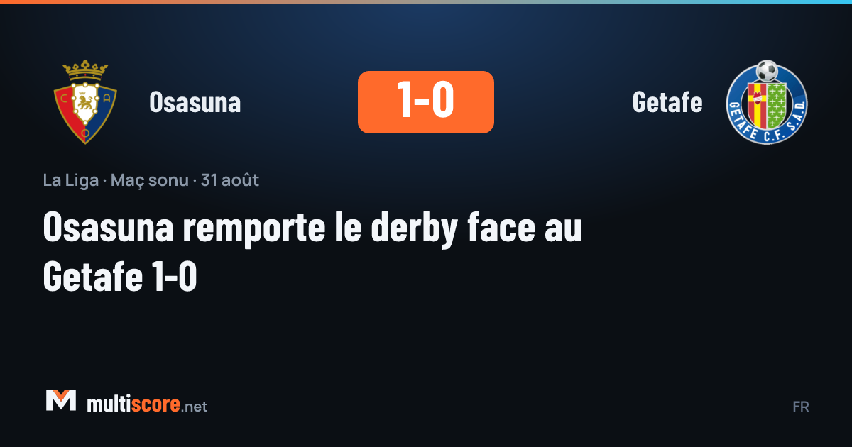 Osasuna - Getafe