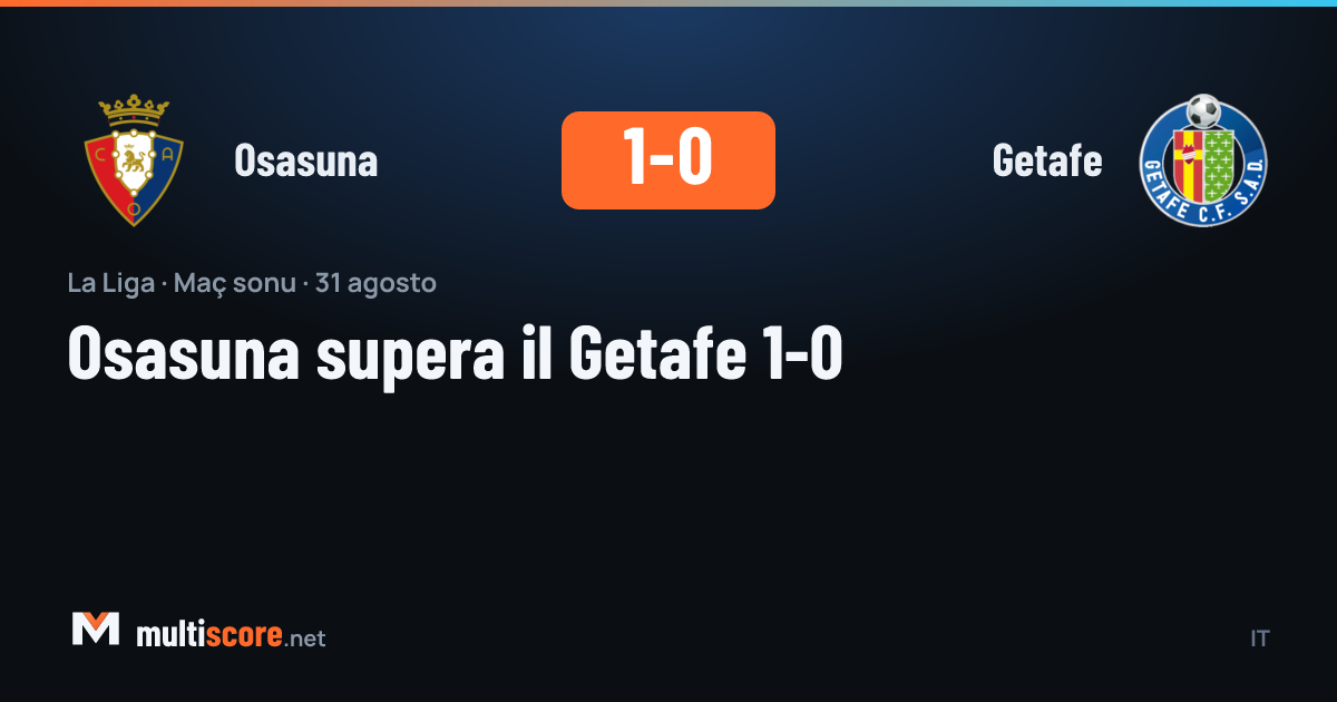 Osasuna - Getafe