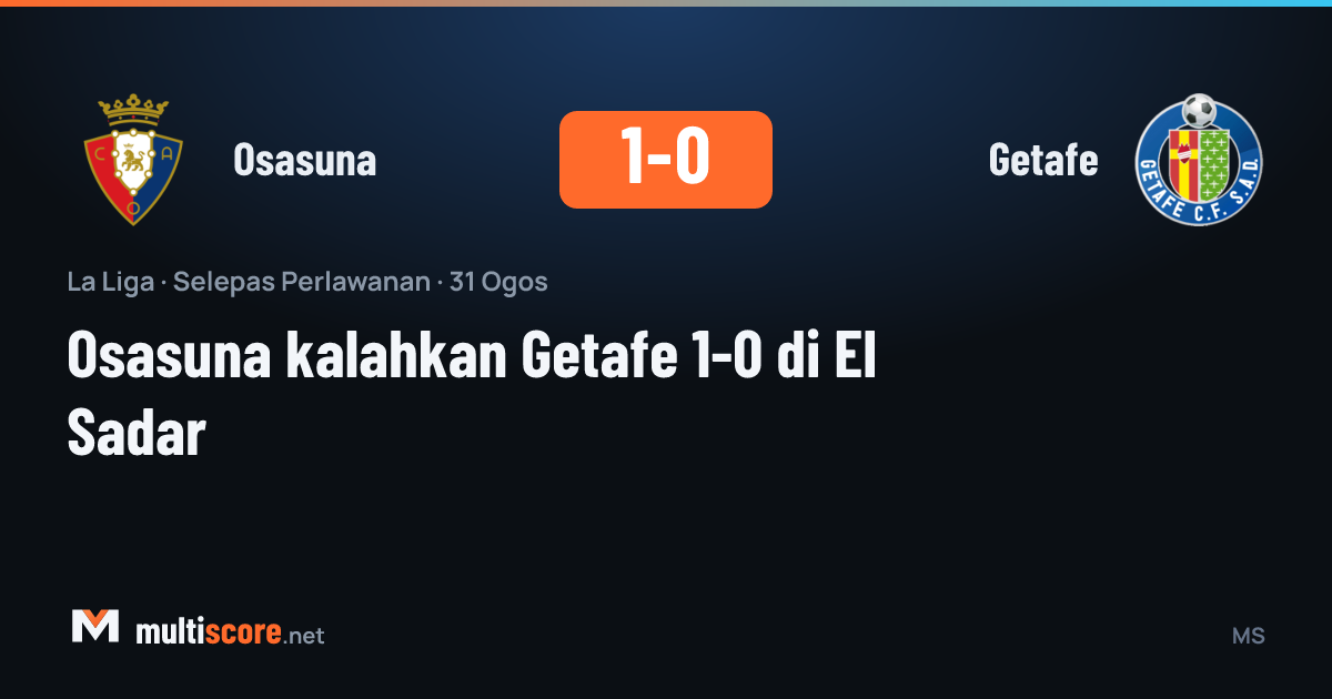Osasuna - Getafe
