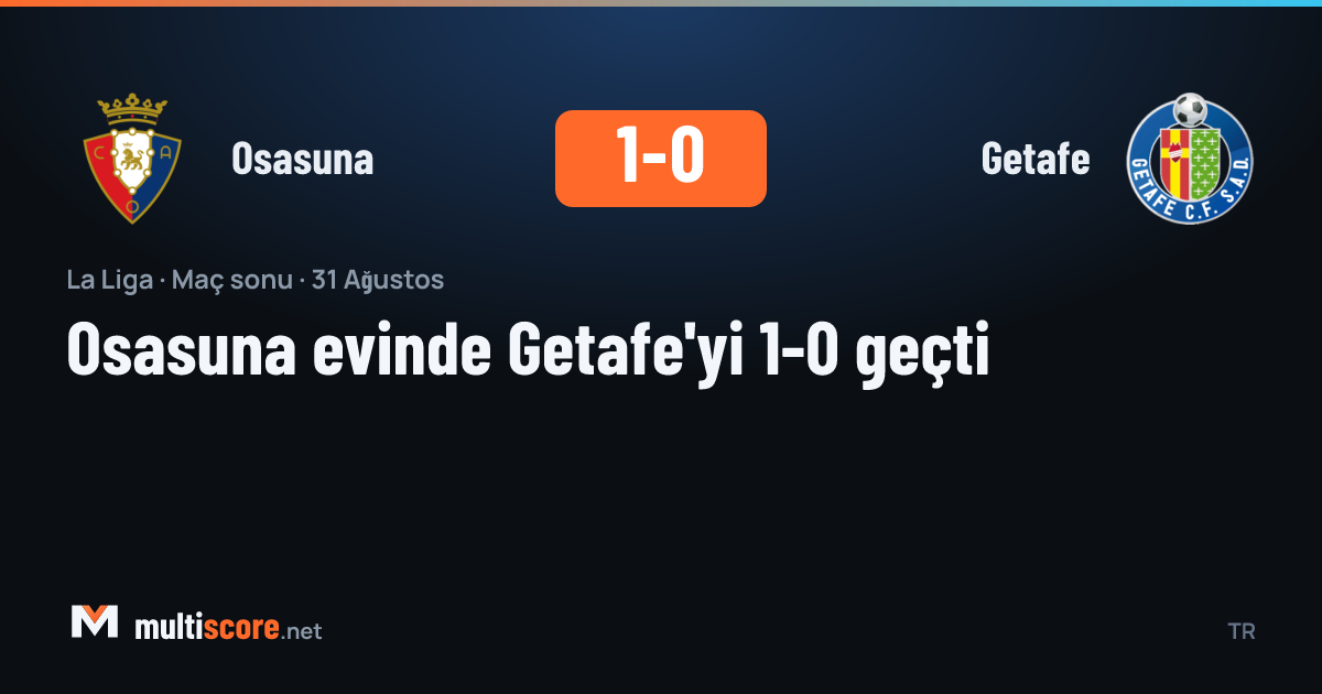 Osasuna - Getafe