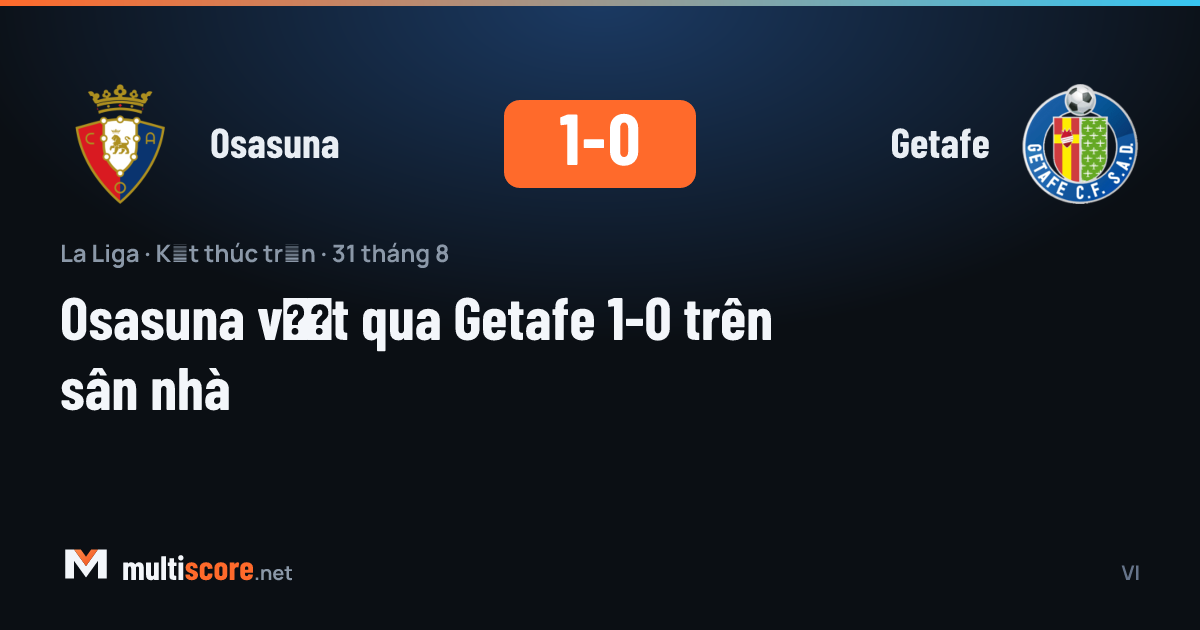 Osasuna - Getafe