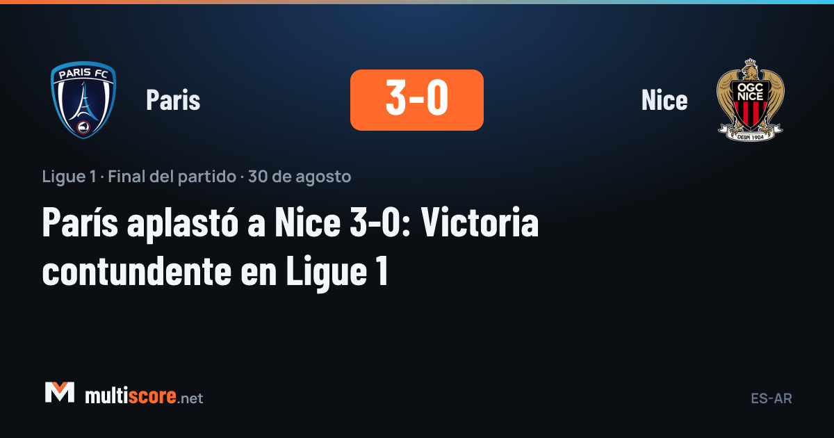 Paris - Nice Ligue 1 maçı