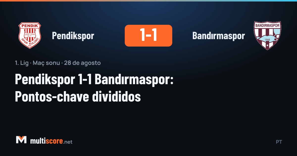 Pendikspor ve Bandırmaspor futbolcuları mücadele sırasında