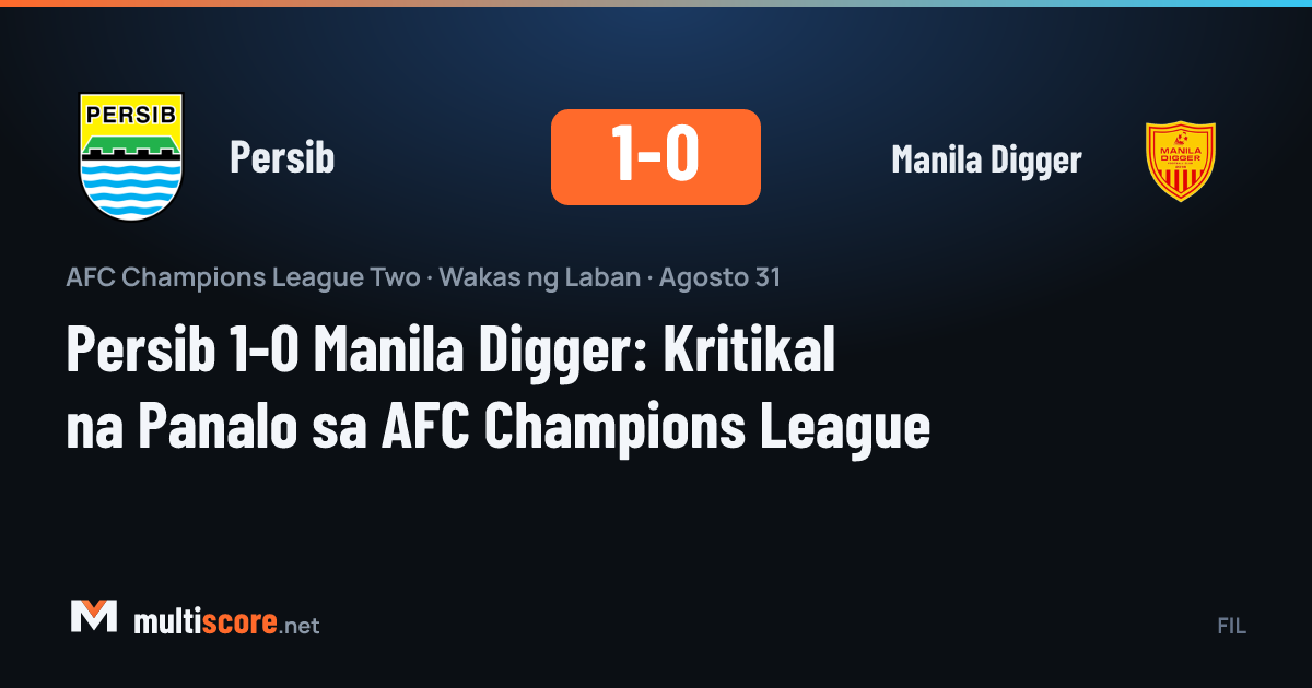 Persib - Manila Digger