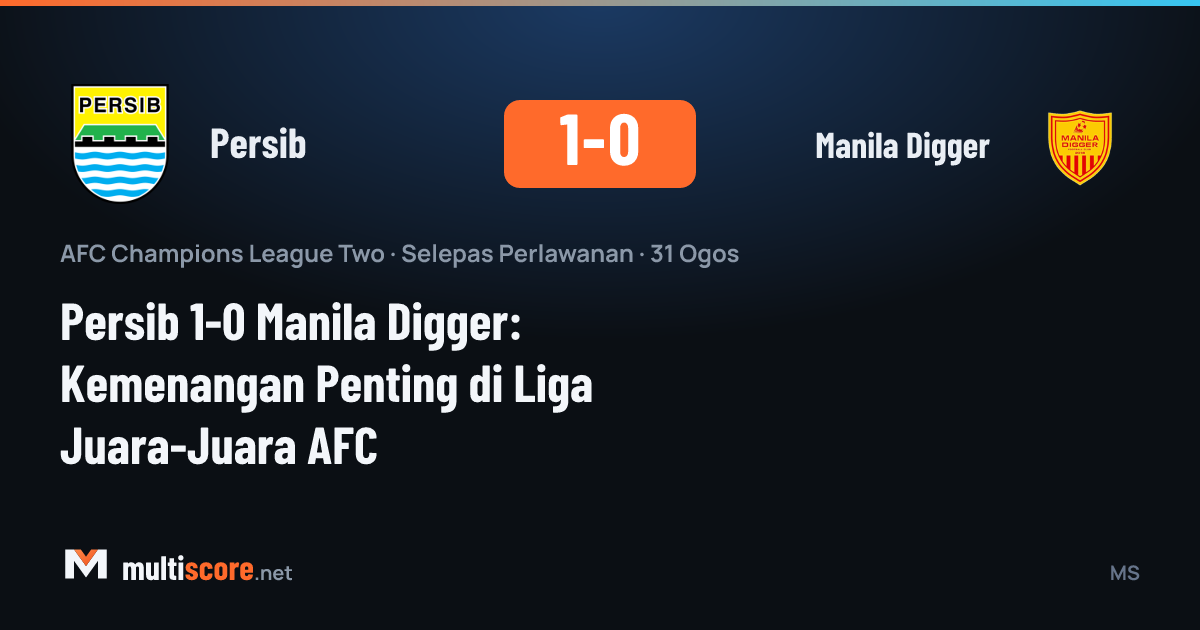 Persib - Manila Digger