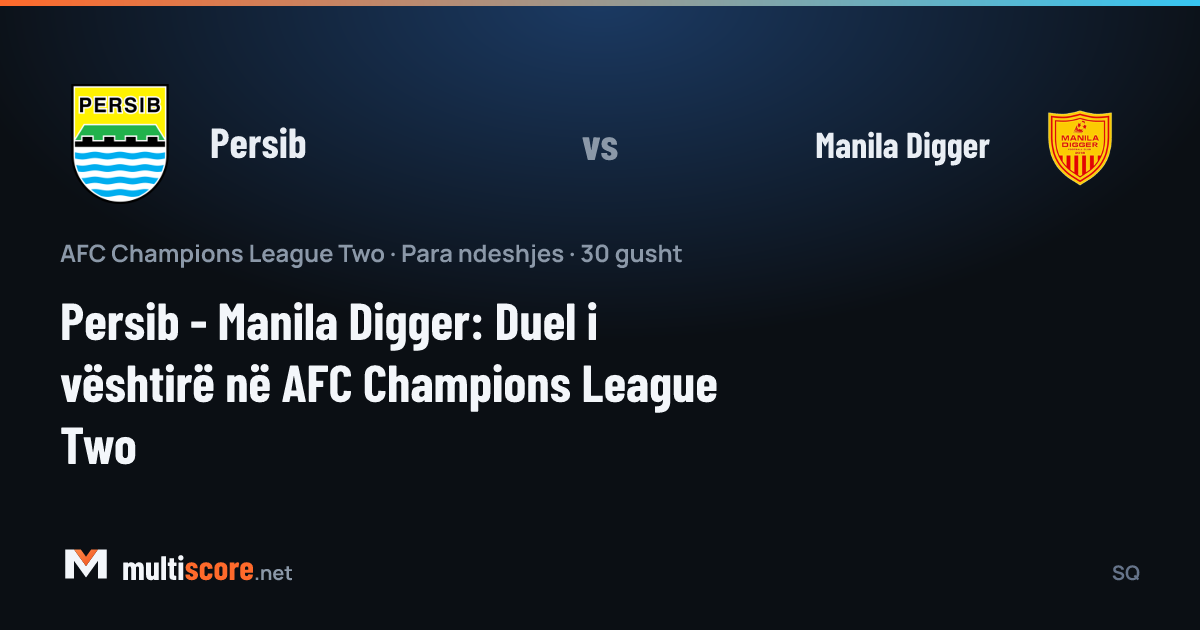 Persib - Manila Digger AFC Champions League Two maç önü