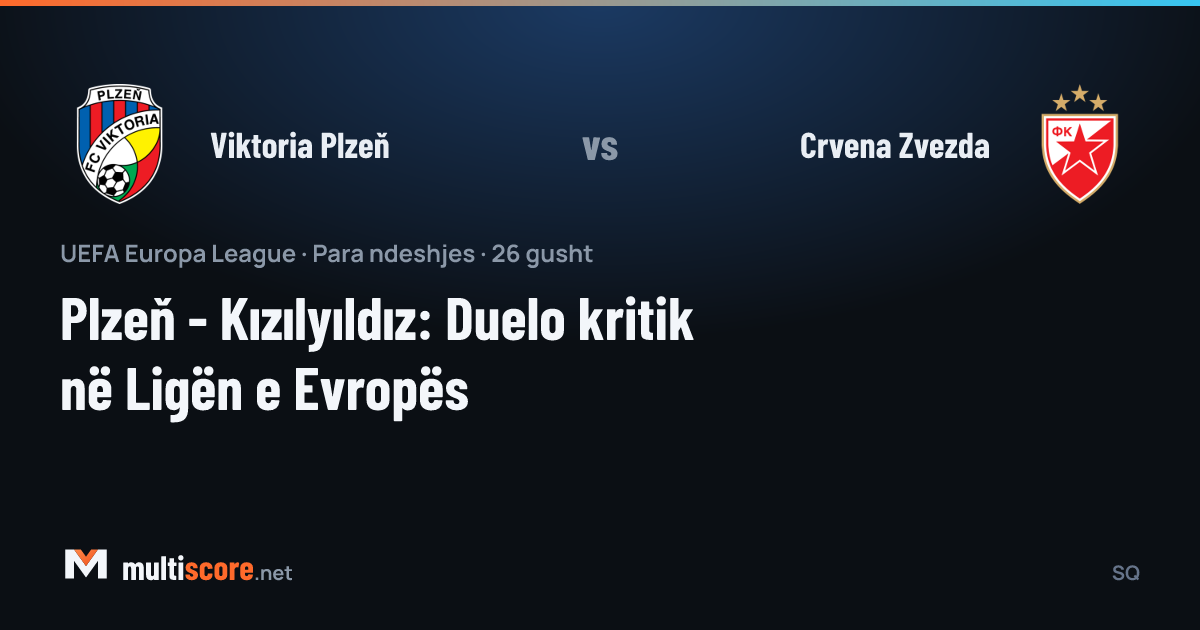 Viktoria Plzeň - Crvena Zvezda