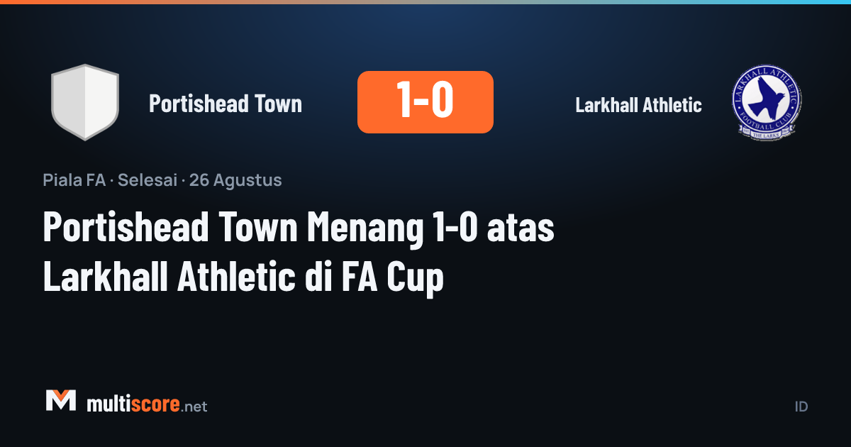Portishead Town - Larkhall Athletic
