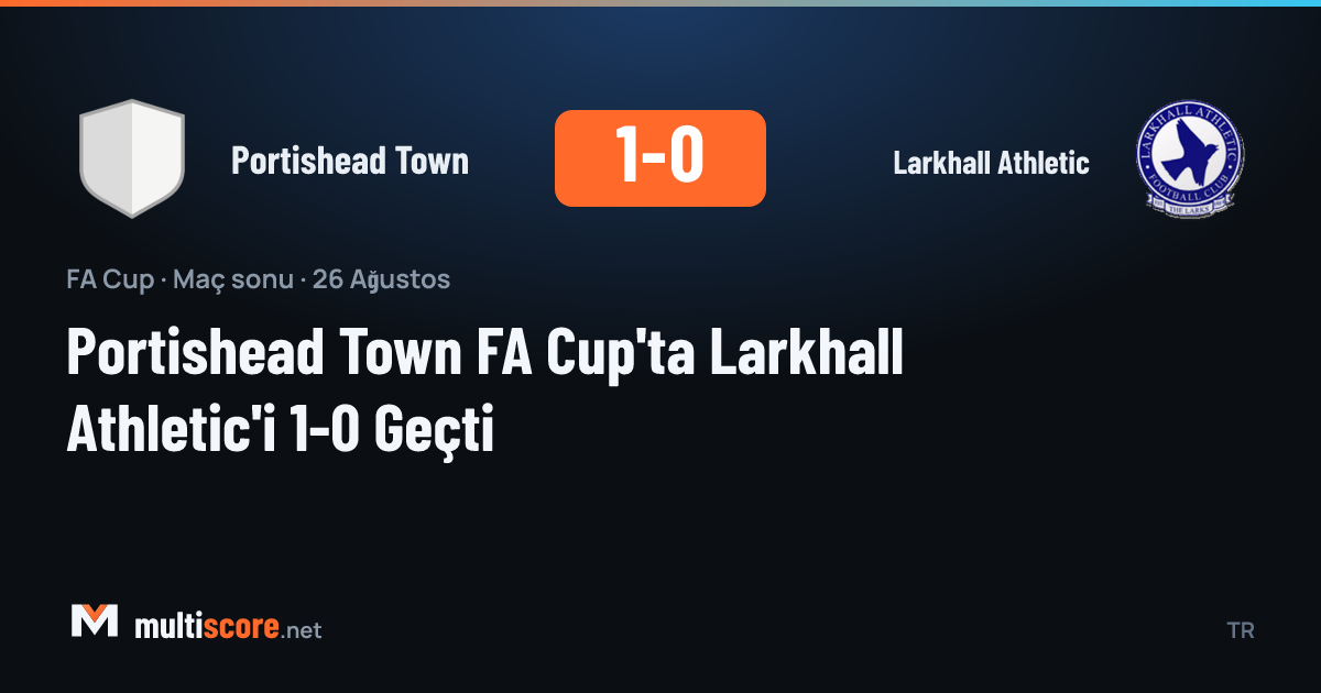 Portishead Town - Larkhall Athletic