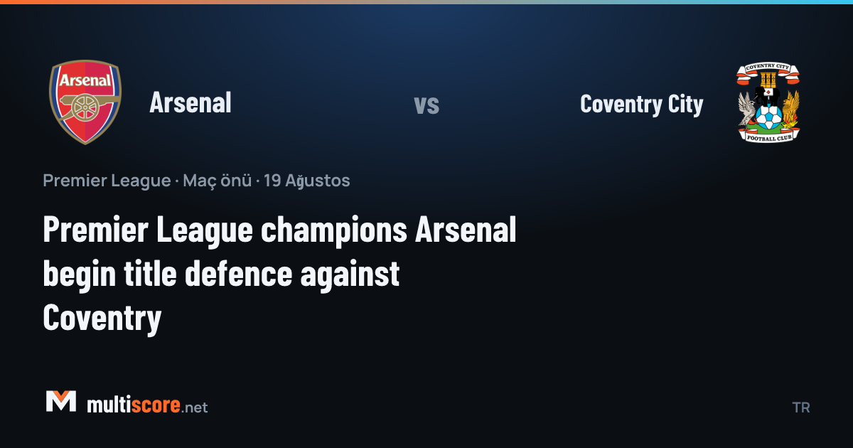Arsenal - Coventry City