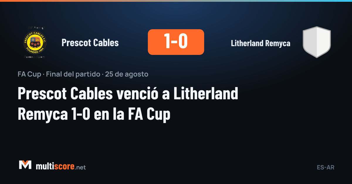 Prescot Cables ve Litherland Remyca oyuncuları FA Cup maçında mücadele ediyor