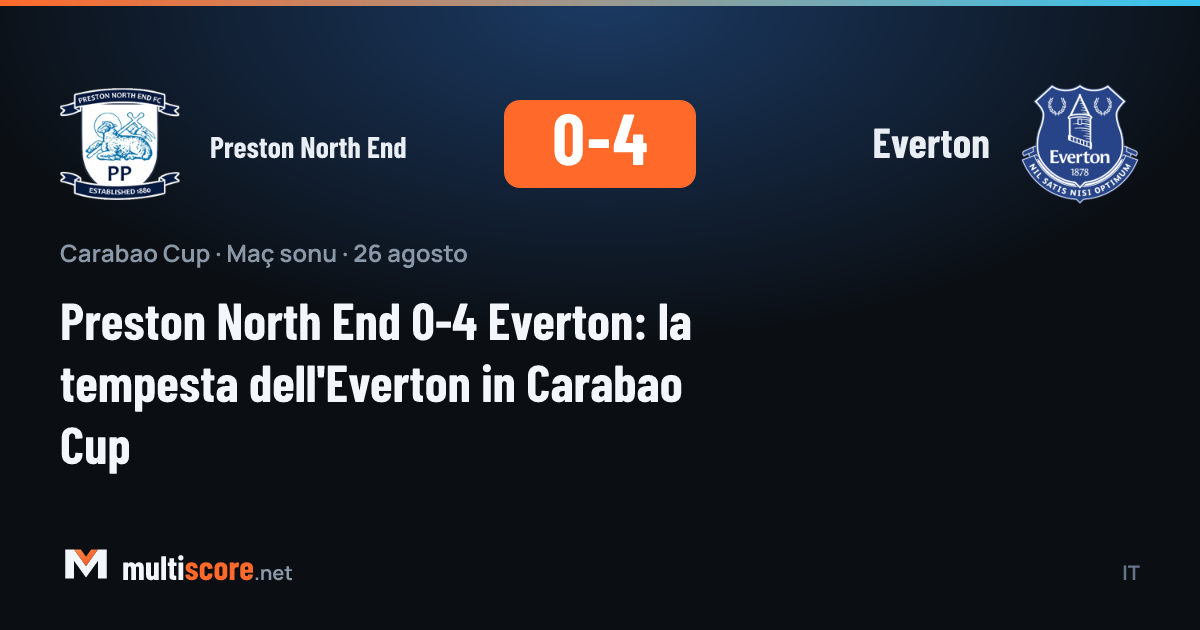 Preston North End - Everton